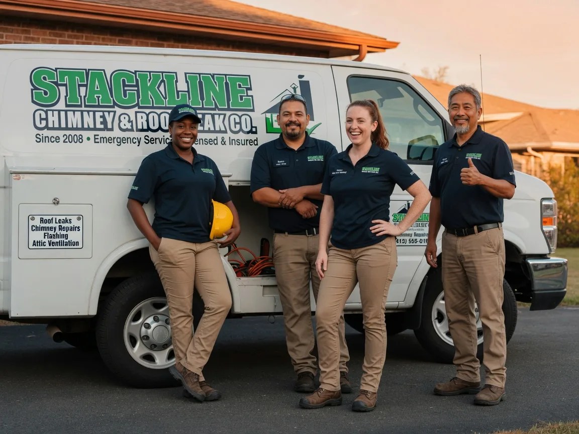 Chimney flashing repair company in Astoria, OR